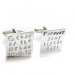 Father Of The Bride Cufflinks Forever Your Girl..