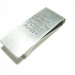 Personalized Money Clip Men Father Engraved Gift..