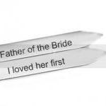 2 Collar Stays Father Of The Bride Or Groom Hand..
