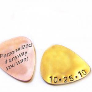 Personalized Guitar Pick Customize It Anyway You..