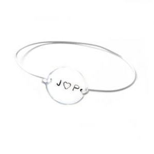 Hand Stamped Bracelet Personalized ..