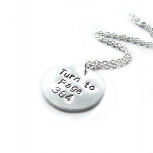 Harry Potter Necklace Turn To Page 394 Hand..