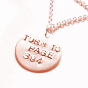 Harry Potter Necklace Turn To Page 394 Hand..