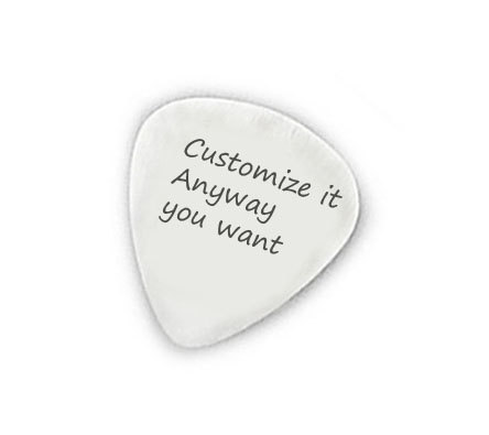 Personalized Guitar Pick Customize It Anyway You Want Hand Stamped Music Men Gift For Him Birthday Engraved